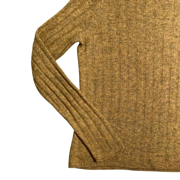 Madewell Dark Yellow Evercrest Turtleneck Lightweight Sweater Womens S - Picture 4 of 9
